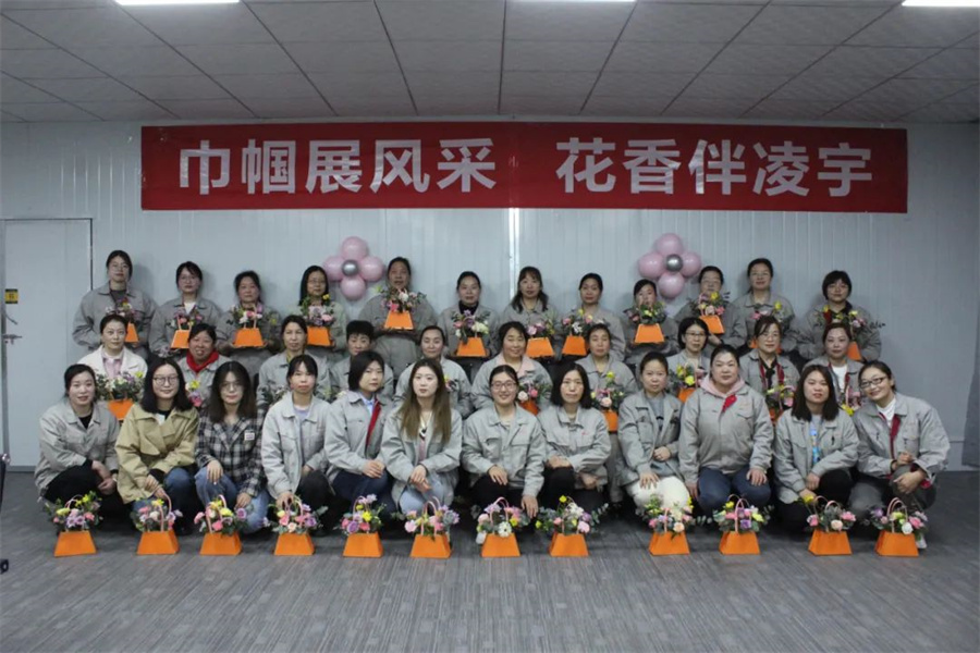 玫瑰亦鏗鏘，凌宇女工有力量！